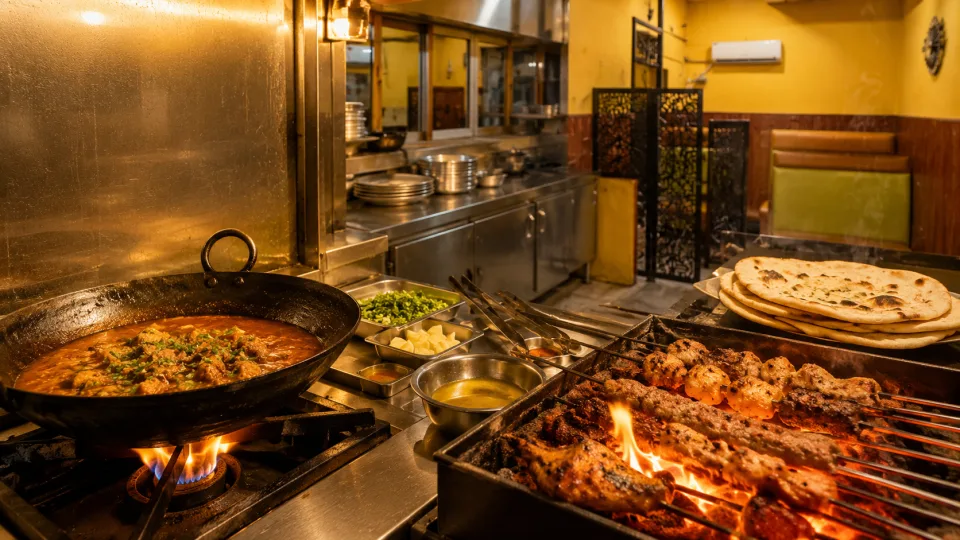 Grill & kitchen